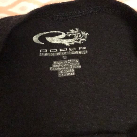 Rodeo Black Lace shirt - Picture 3 of 4